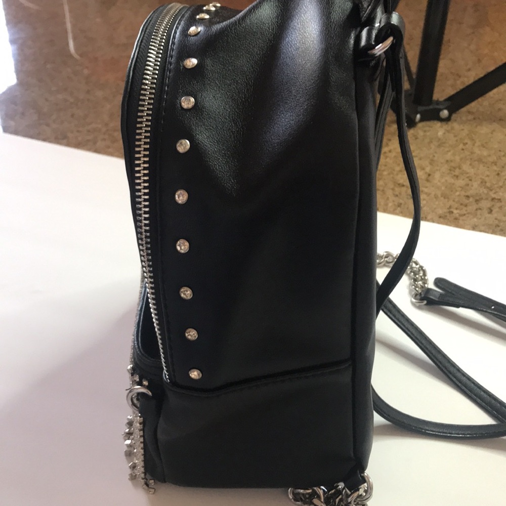 Victoria Secret Black Back Pack Rhinestone - Picture 7 of 8